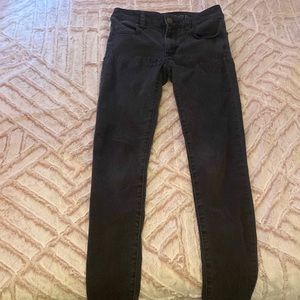 Low rise blake jeans
